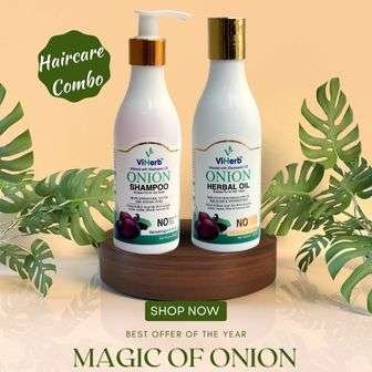 buy onion shampoo & onion herbal oil
